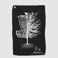 Wick 311 Tree of life Disc Golf Towel 