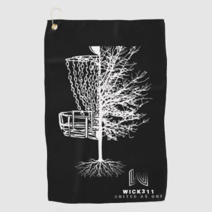 Wick 311 Tree of life Disc Golf Towel 