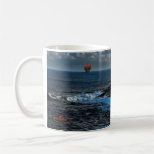 Wick Bay Viking Longship Coffee Mug