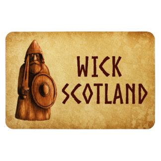 Wick Scotland Viking Warrior Magnet