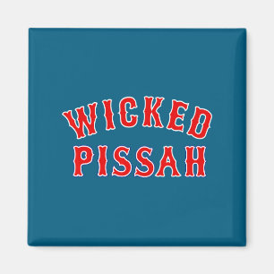 Wicked Ah Er Boston New England Southie _1  Magnet