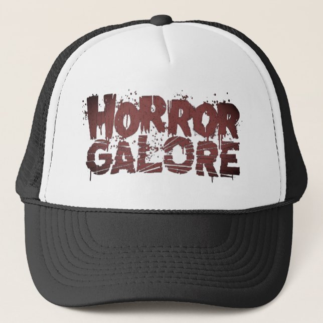 Wicked Black Horror Cap (Front)