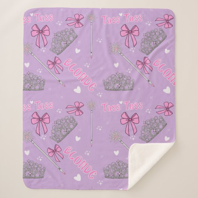 Wicked Blanket- Glinda wicked blanket (Front)