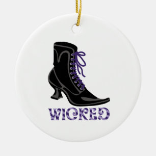 Wicked Ceramic Ornament