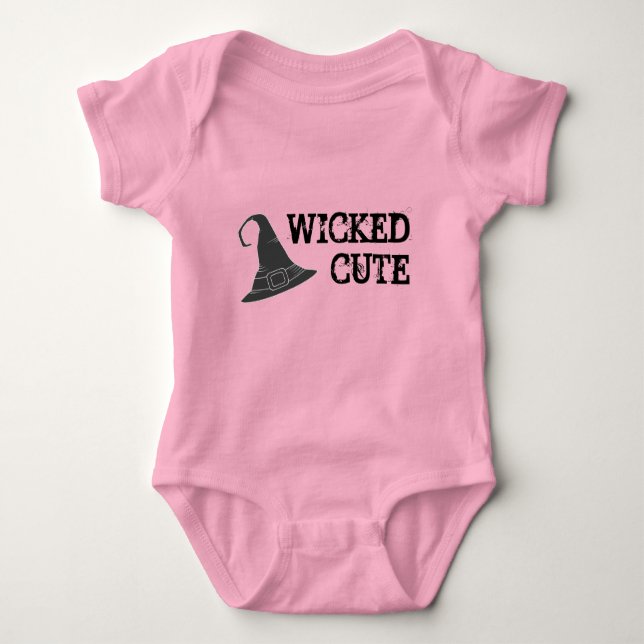 Wicked Cute Baby Bodysuit (Front)