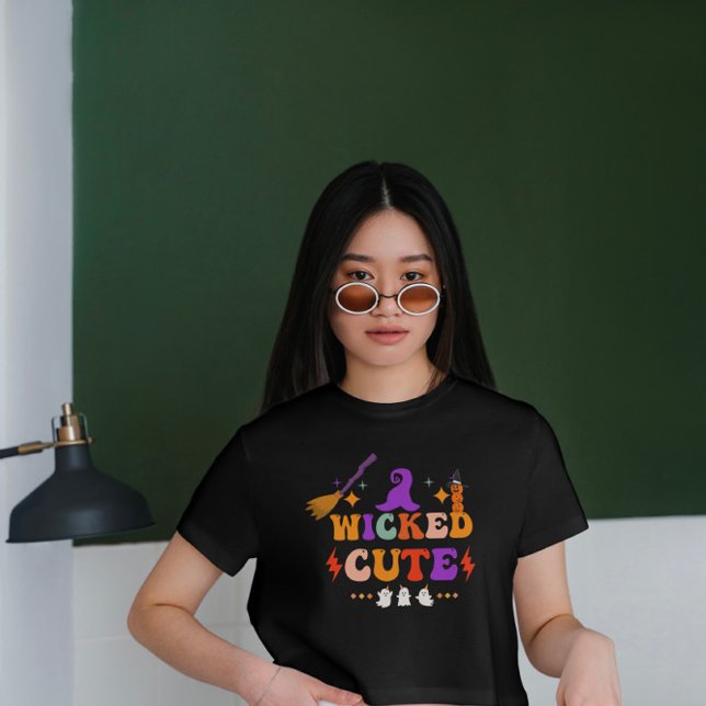 wicked cute colourful Halloween T-Shirt (Creator Uploaded)