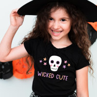 Wicked Cute Pastel Skull and Stars Halloween