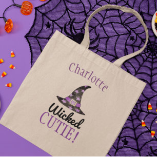 Wicked Cutie Personalised Halloween Tote Bag