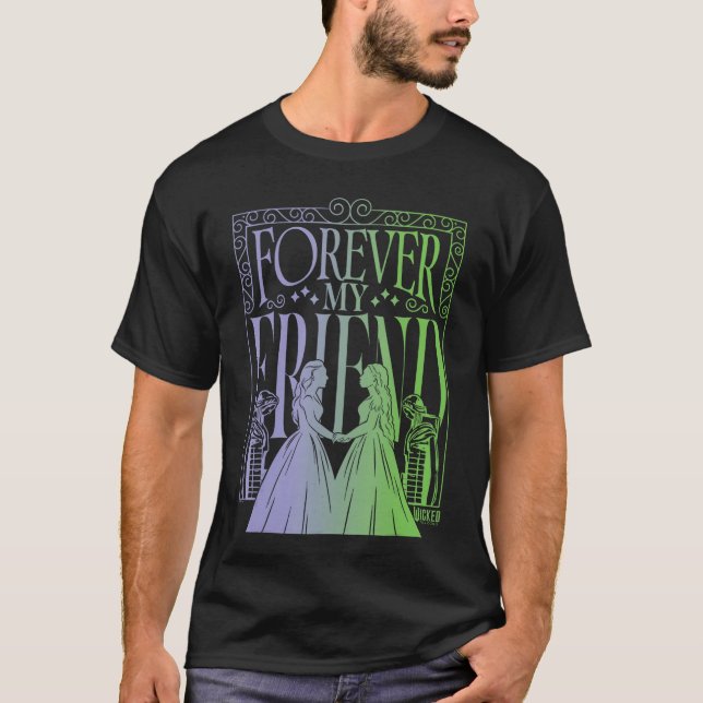Wicked for Good Forever My Friend Silhouettes fami T-Shirt (Front)