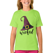 Wicked, Fun Witch Hat Halloween Personalised 