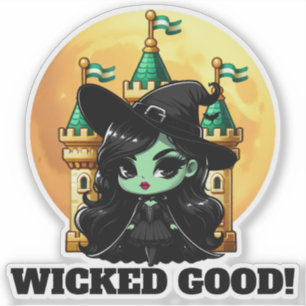 Wicked Good Little Green Witch Moon Castle