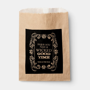 Wicked Good Time Halloween Treats Favour Bag
