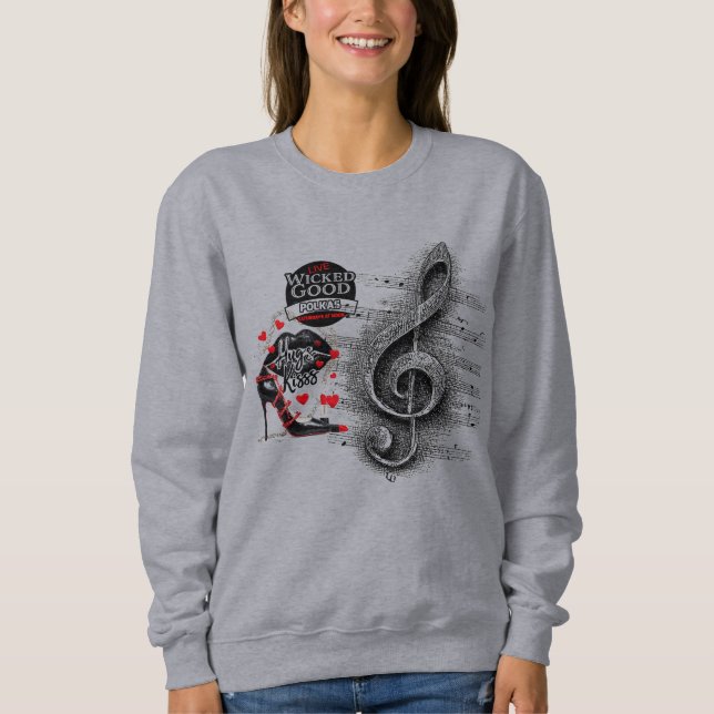 Wicked Good Valentine's T-Shirt Sweatshirt (Front)