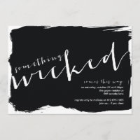 Wicked - Halloween Party Invitation