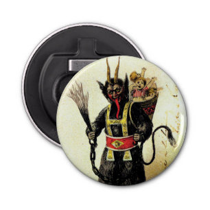 Wicked Krampus Scary Demon Holiday Christmas Xmas Bottle Opener