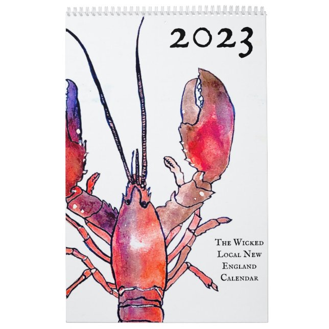 Wicked Local New England Calendar 2023 (Cover)