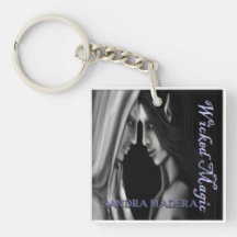 Wicked Magic by Sandra Madera Keychain