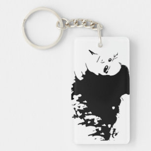 Wicked Mane Key Ring