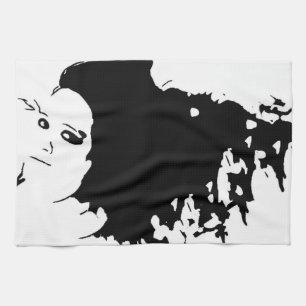 Wicked Mane Tea Towel