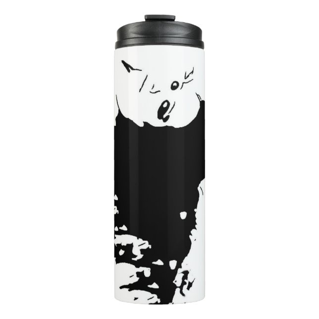 Wicked Mane Thermal Tumbler (Front)