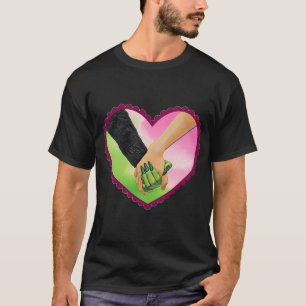 Wicked Movie Glinda and Elphaba Hands T-Shirt