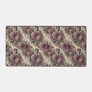 Wicked Plum Petals – Gothic Victorian Desk Mat