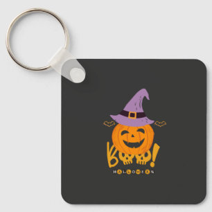 Wicked Pumpkin Key Ring