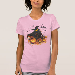 Wicked Pumpkin Reaper Halloween T-Shirt – Spooky