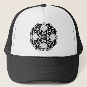 Wicked Skulls Trucker Hat