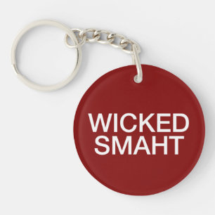 Wicked Smaht Key Ring