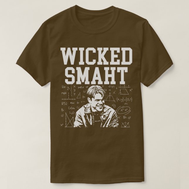 Wicked Smaht T-Shirt (Design Front)