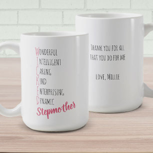 Wicked Stepmother Positive Adjectives Personalised Coffee Mug