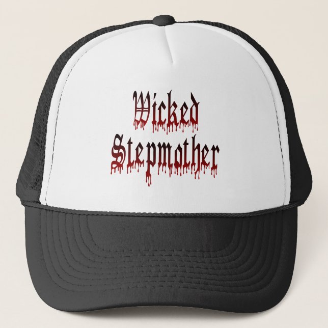 Wicked Stepmother Trucker Hat (Front)