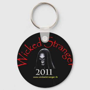 Wicked Stranger Keychain Black