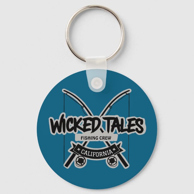 Wicked Tales Fishing Crew Key Ring (Front)