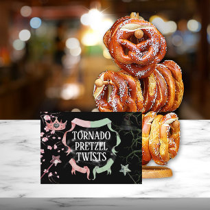 Wicked Theme Tent Food Card