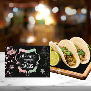 Wicked Theme Tent Food Card
