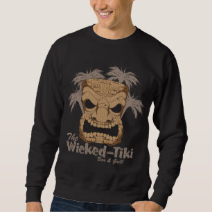 Wicked Tiki Bar Men's Dark Sweatshirt