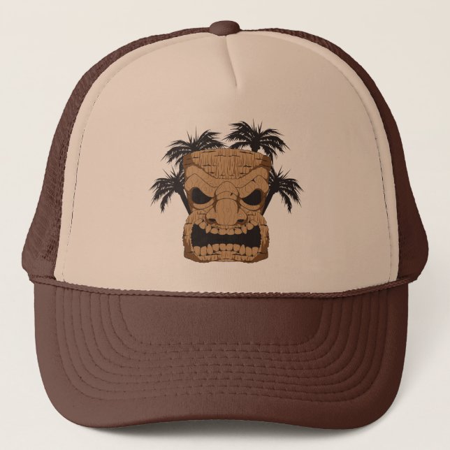Wicked Tiki Carving Hat (Front)