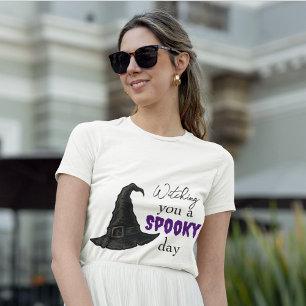 "Wicked Vibes Only" -  Halloween Black Witch –  T-Shirt