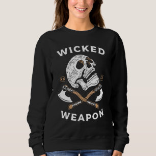 Wicked Weapon Horror Skull Dark Knight Tee Legends