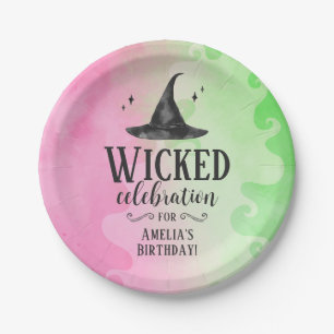 Wicked Witch Birthday Party Paper Plates