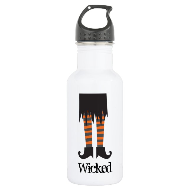 Wicked Witch Funny Halloween 532 Ml Water Bottle (Front)