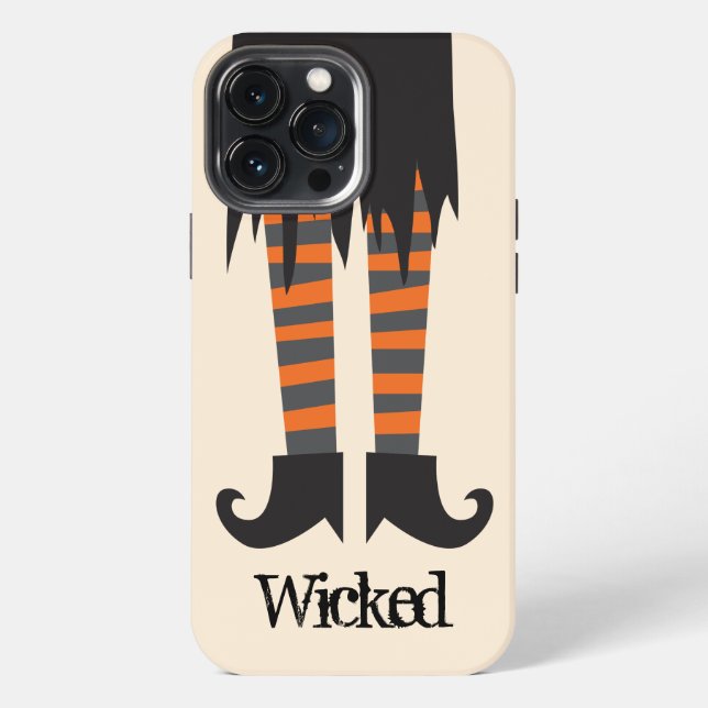 Wicked Witch Funny Halloween iPhone Case (Back)