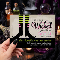 Wicked Witch Kids Birthday Costume Party
