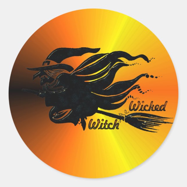 Wicked Witch Sticker (Front)