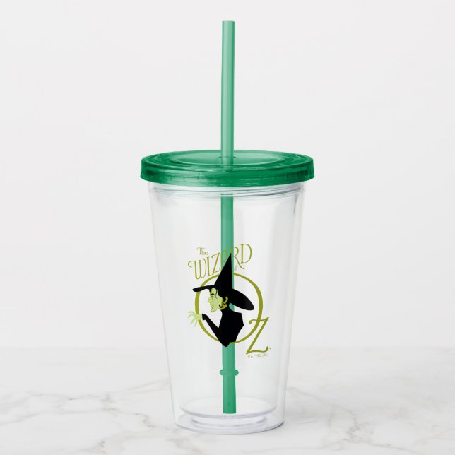 Wicked Witch™ The Wizard Of Oz™ Logo Acrylic Tumbler (Front)