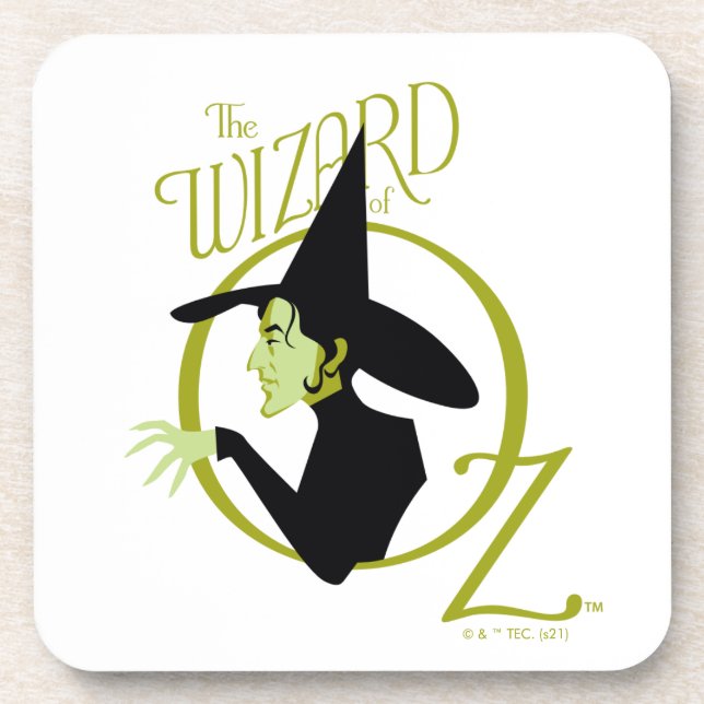 Wicked Witch™ The Wizard Of Oz™ Logo Coaster (Front)