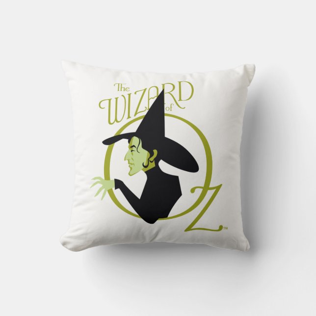 Wicked Witch™ The Wizard Of Oz™ Logo Cushion (Front)