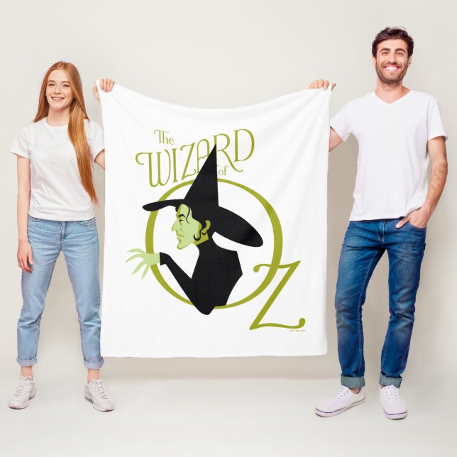 Wicked Witch™ The Wizard Of Oz™ Logo Fleece Blanket (In Situ)
